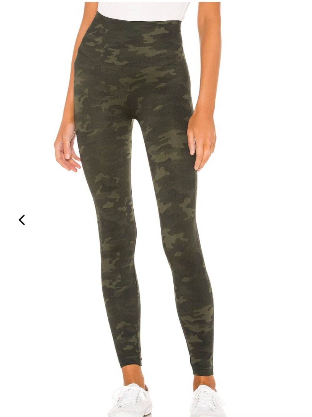 SPANX Look At Me Now Seamless Camo Leggings - Size Large - Picture 1 of 7